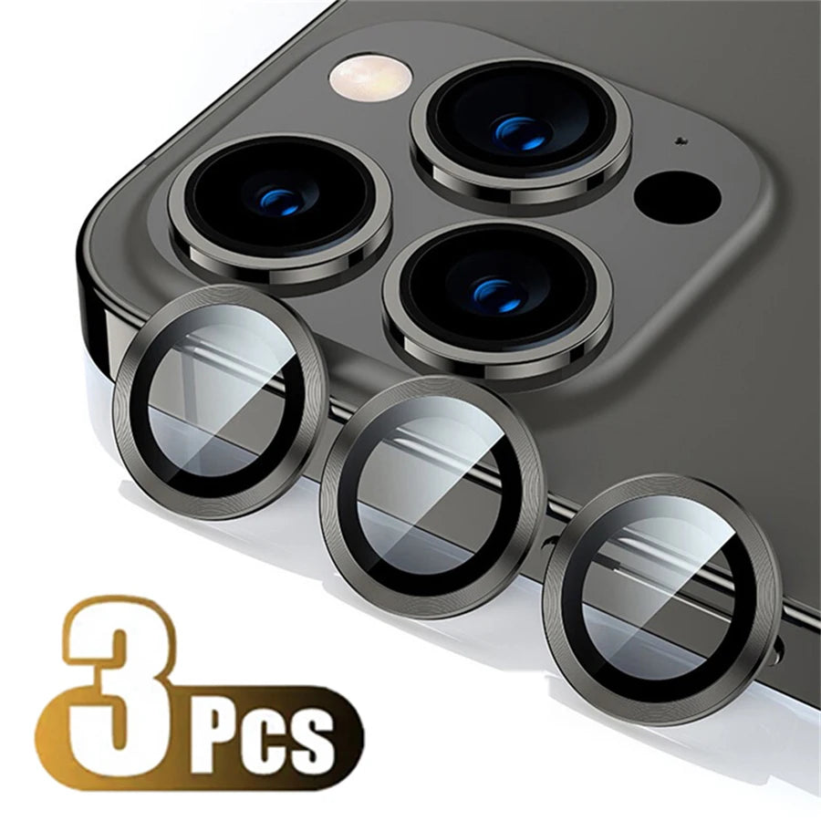 Original Titanium Color Camera Protector For iPhone