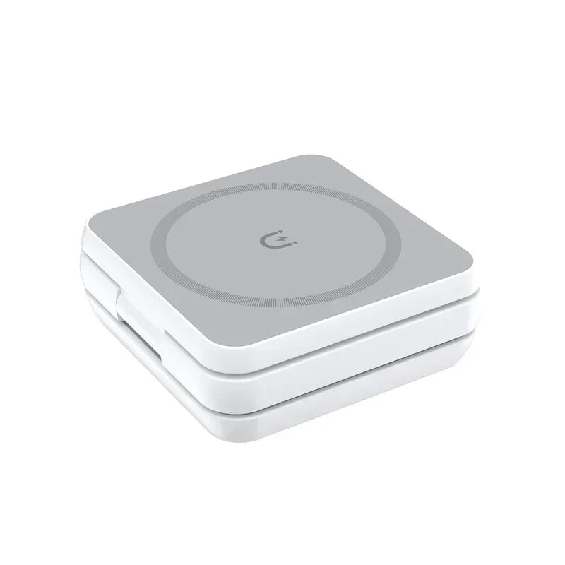 3 In 1 Foldable Magnetic Wireless Charger Stand For iPhone 16 15 14 13 Pro Max iWatch 10 9 AirPods Fast Charging Station Holder