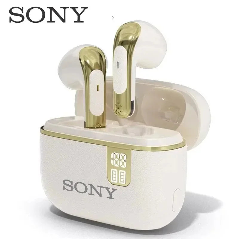 Original Sony NE Bluetooth Earphones TWS HIFI Mic Headset Wireless Earbuds Sports Headphones LED Display Gaming Accessories