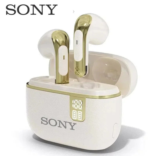 Original Sony NE Bluetooth Earphones TWS HIFI Mic Headset Wireless Earbuds Sports Headphones LED Display Gaming Accessories