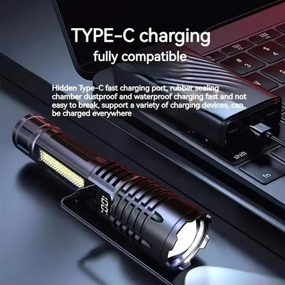 Heinast High Power Rechargeable LED Flashlight