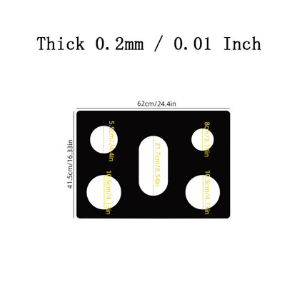 Teflon-Coated Gas Stove Protectors