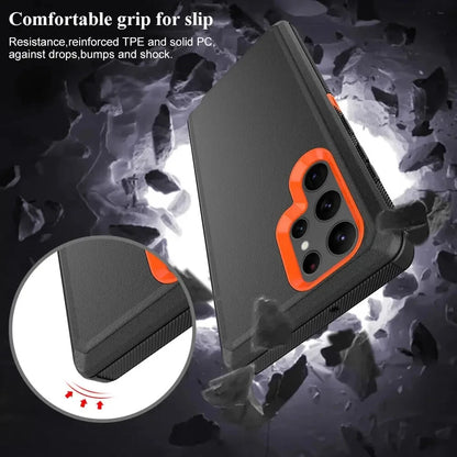 3 IN 1 Heavy Duty Shockproof Armor Case