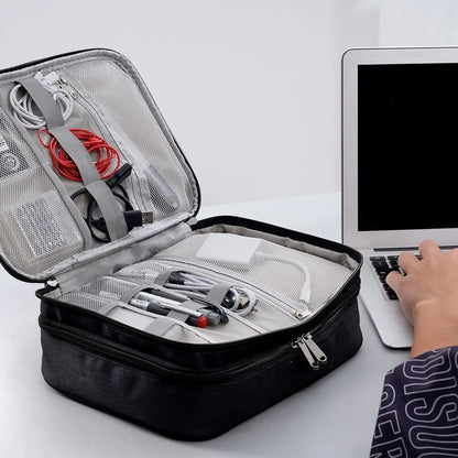 Waterproof Travel Cable Organizer Bag