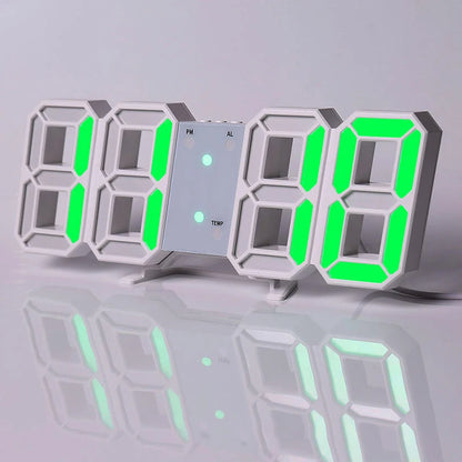 3D LED Digital Alarm Clock