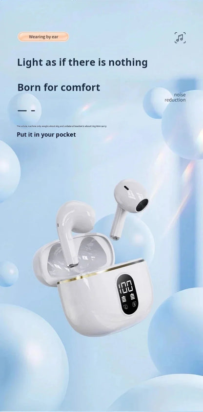 Sony True Wireless Earphone HIFI Stereo Sound ENC Bluetooth Headphones Power Display Earbuds For IPhone Samsung Headset Cable
