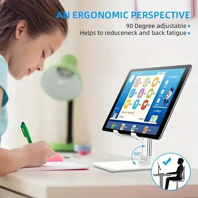 Foldable Mobile Phone Holder and Tablet Desk Mount