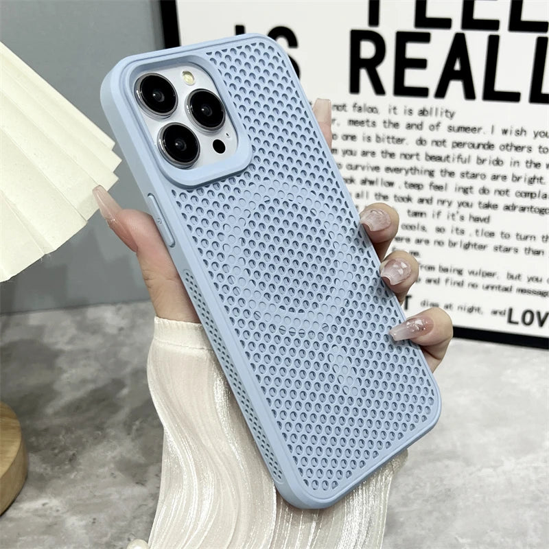 Heat Dissipation Magsafe Mesh Case For iPhone