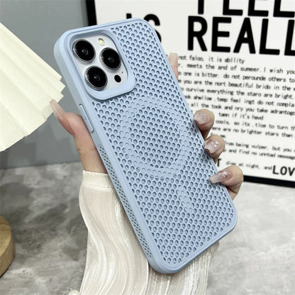 Heat Dissipation Magsafe Mesh Case For iPhone