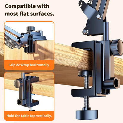 Adjustable Metal Arm Tablet Mount