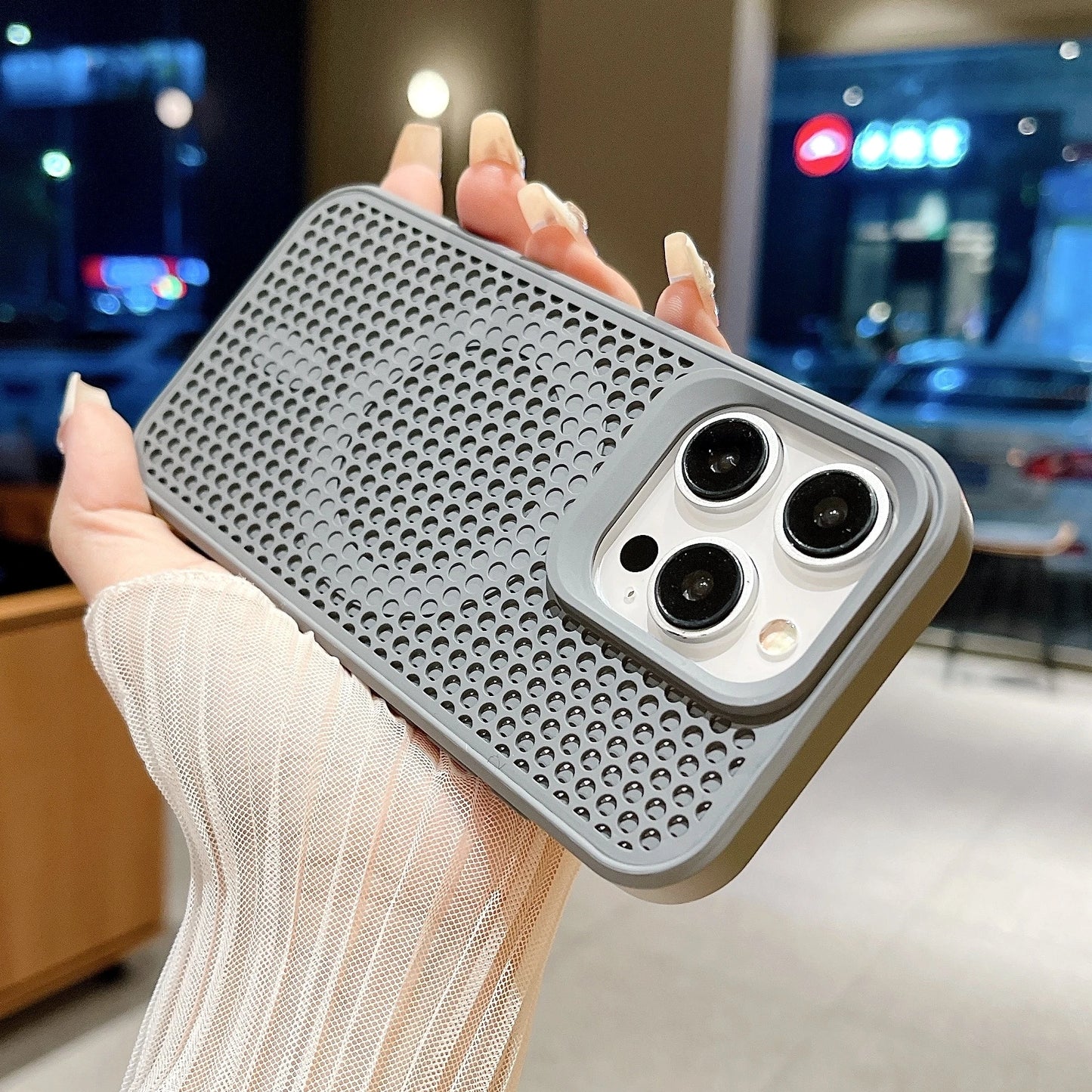 Heat Dissipation Magsafe Mesh Case For iPhone