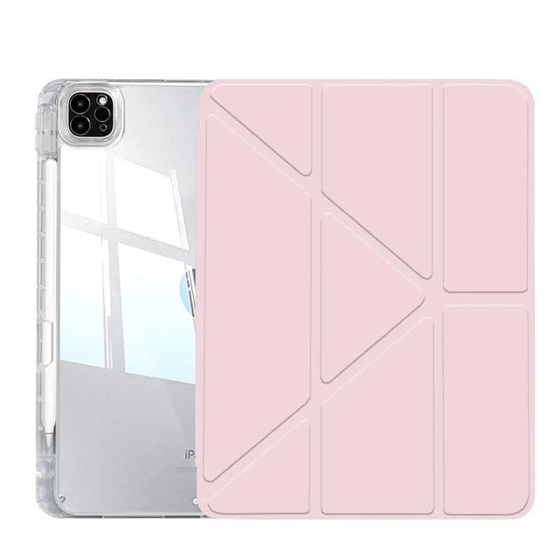 For iPad Air Case 2025 iPad 11th Gen 11 Air4 Air6 Air5 Air7 10.9 in 10.2 iPad Pro 11 13  Inch Case with Pencil Holder M2 M3 A16