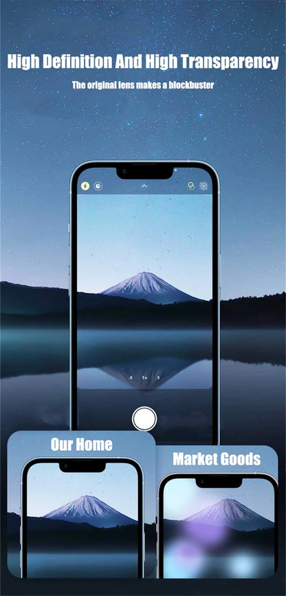 Original Titanium Color Camera Protector For iPhone
