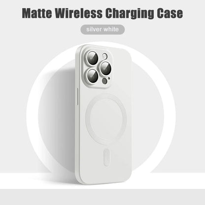 Original Matte Silicone Magnetic Case For iPhone 1