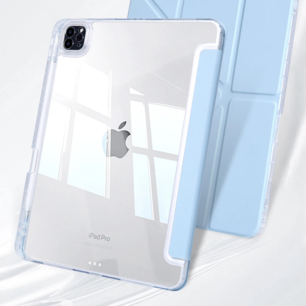 For iPad Air Case 2025 iPad 11th Gen 11 Air4 Air6 Air5 Air7 10.9 in 10.2 iPad Pro 11 13  Inch Case with Pencil Holder M2 M3 A16