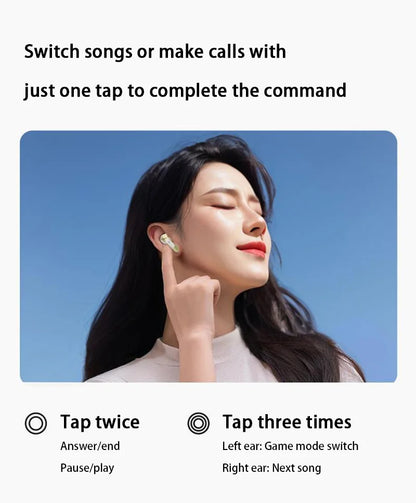 Original SOYNE Wireless Earbuds Bluetooth Earphones 5.3 TWS Headset Touch Control Sports Gaming Headphones with ENC Mic Noise