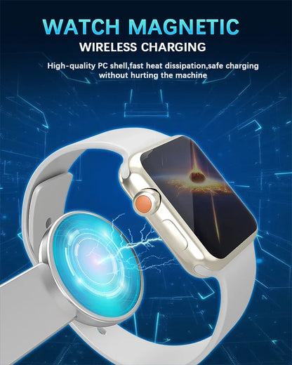30W 3 In 1 Fast Charging Station Magnetic Wireless Charger Stand For Magsafe iPhone 16 15 14 13 Pro Max iWatch 8 7 Airpods Pro
