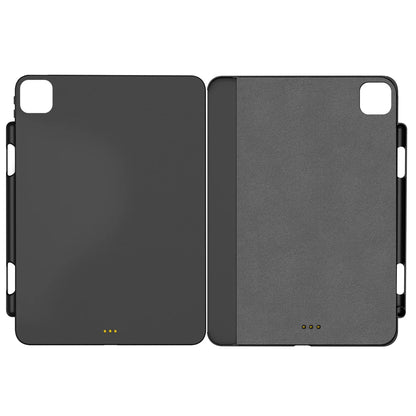 GOOJODOQ Magnetic Case for iPad Pro 11 13 2024 M4 Air 6 Air 4/5 iPad Pro 12.9 Magic Keyboard Compatible Case Pencil Holder