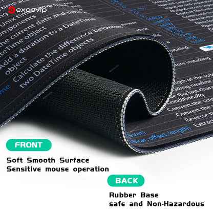 EXCO Perl Programming Mouse Pad Large for System Administration Web Development Engineer Shortcuts Mousepad Computer Desk Mat