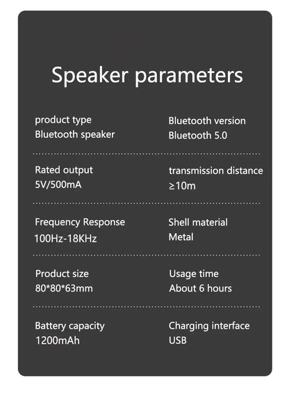 K30 Portable Bluetooth Wireless Speaker