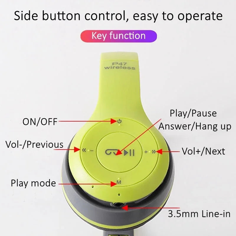 Wireless Headphones P47