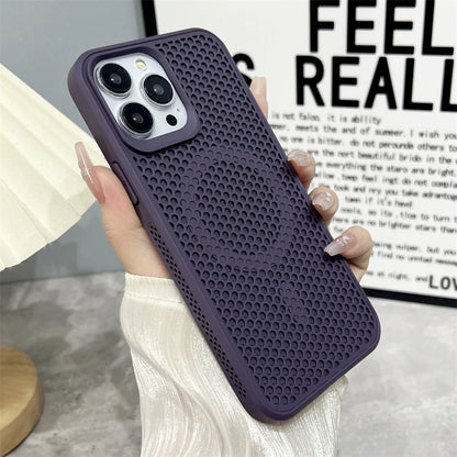 Heat Dissipation Magsafe Mesh Case For iPhone
