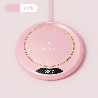 Thermostat Coaster USB Home Heating Coaster 3-speed Adjustment Heating 55 Degrees Constant Temperature