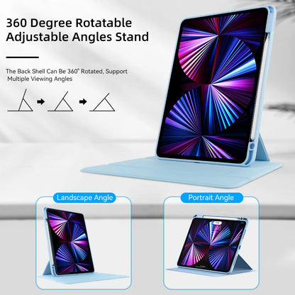 360° Rotation iPad Case for 2024 Air 11 13 M2 Pro 11 13 M4 Air 4 5 10.9  iPad 7/8/9/10th Generation Mini 6 Tablet Stand Cover