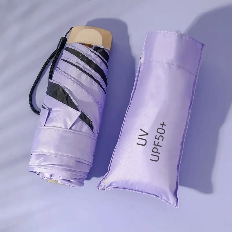 Mini Pocket Sun/Rain Travel Umbrella