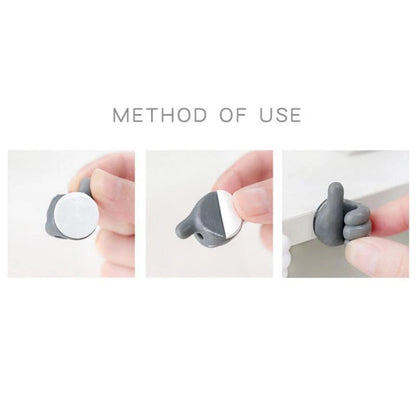 Thumb Mini Cable Organizer - Silicone USB Cable Management