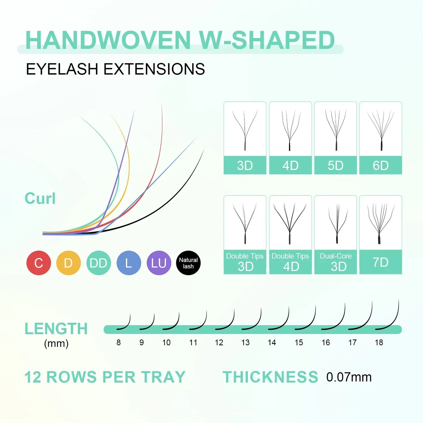 NAGARAKU  3D - 7D Eyelash Extensions