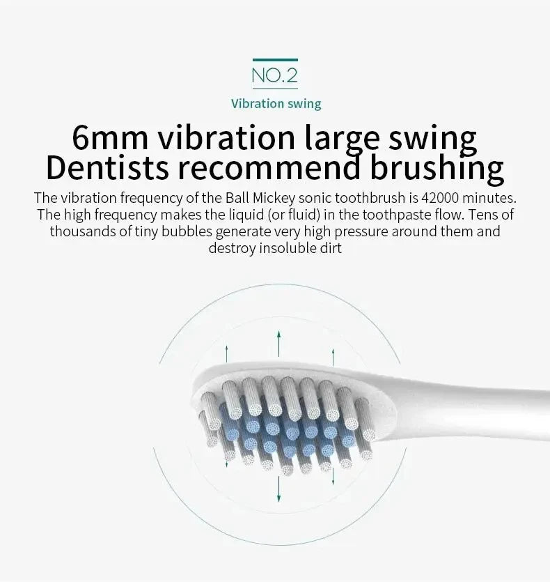 Ultrasonic Electric Toothbrush