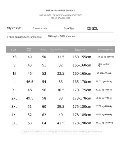 2024summer hot selling sports shorts, running pants, three piece pants, men's and women's zippered pockets, couple's short