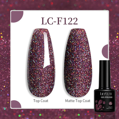 LILYCUTE 129 Colors Nail Gel Polish
