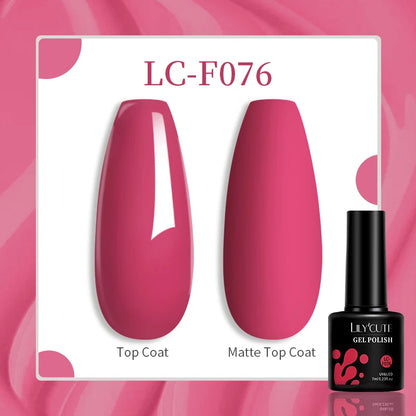 LILYCUTE 129 Colors Nail Gel Polish