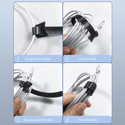 282/352/367 Pcs Cable Organizer Management kit