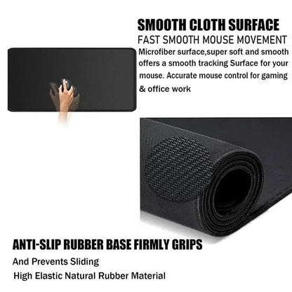 Excel mouse pad Word PowerPoint Shortcut Cheat Sheet Desk Pad NonSlip OfficeandGaming MousePad Windows Keyboa