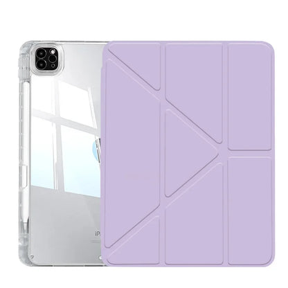 Y-Fold Case For 2025 A16 11th iPad Air 11 M3 M2 2024 iPad 10th Gen 10.2 7 8th 9th Pro11 M4 Air4 5 10.9 Air13 M2 M3 Pencil Holder