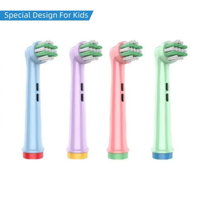 4PCS Dupont Bristle Electric Toothbrush Heads For Oral B