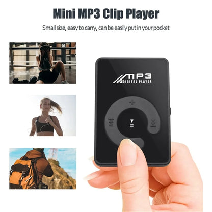 C Key Portable Mini Clip USB MP3 Player Walkman Music Media Player Support Micro SD TF Card Fashion Hifi MP3 for Outdoor Sports