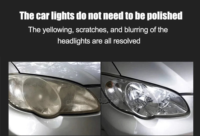 Car Headlight Restoration Polishing Kits