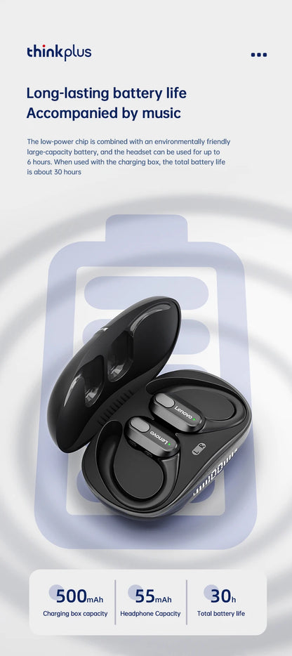 Original Lenovo XT80 Sports Wireless Earphones with Mics