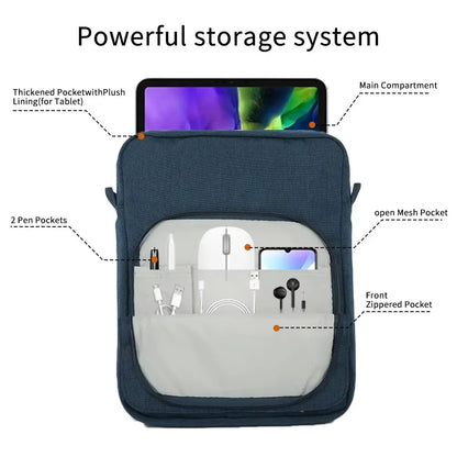 Tablet Bag Case for iPad 11th 2025 11 inch A16 Air 13 11 M3 Pro 10th Universal Laptop Pouch Handbag for iPad 2025 Accessories