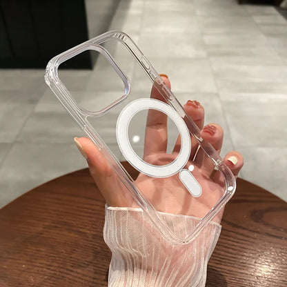 Magnetic Transparent iPhone Case