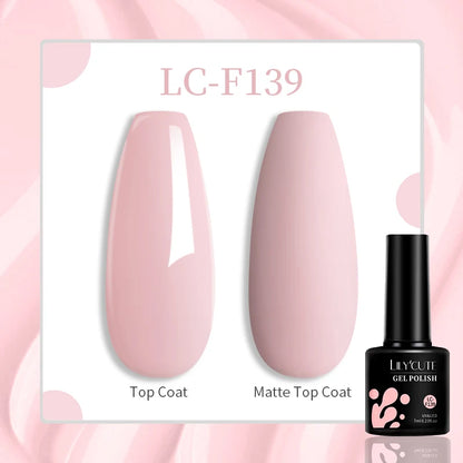 LILYCUTE 129 Colors Nail Gel Polish