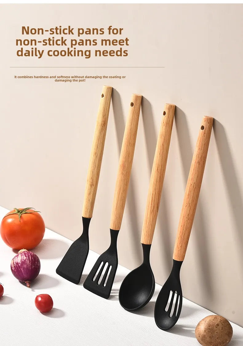 12-Piece Silicone Kitchen Utensil Set