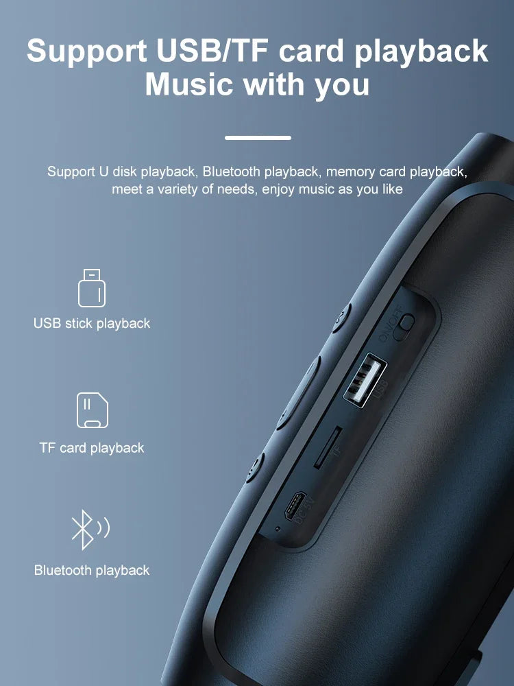 TF USB Portable Bluetooth Speaker