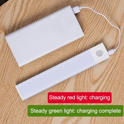 10/20/30/40/60CM Night Light USB Rechargeable Motion Sensor Led Light