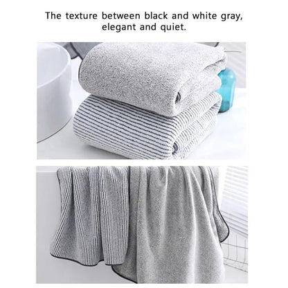 1PCS Thickened Bath Towels - 100% Bamboo Fiber