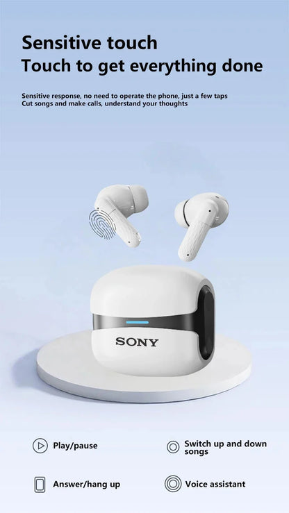 TWS Earbuds Wireless Bluetooth Earphones Music / Game Headphones For IOS/Android/HarmonyOS Motion Headset With Mic Earohone
